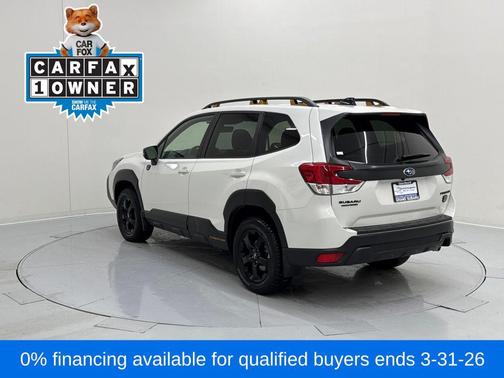 Crystal White Pearl 2025 Subaru Forester Wilderness