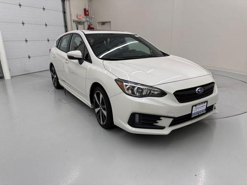 Crystal White Pearl 2023 Subaru Impreza Sport