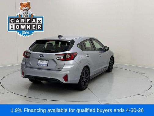 Ice Silver Metallic 2025 Subaru Impreza RS