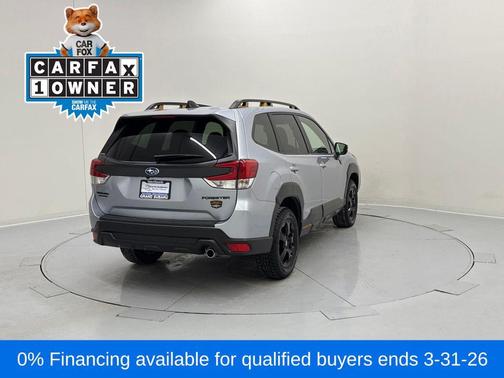Ice Silver Metallic 2025 Subaru Forester Wilderness