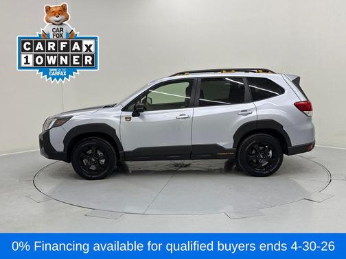 Ice Silver Metallic 2025 Subaru Forester Wilderness