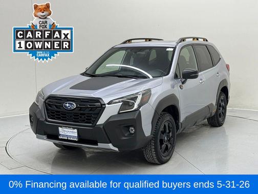 Ice Silver Metallic 2025 Subaru Forester Wilderness