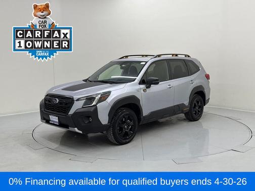 Ice Silver Metallic 2025 Subaru Forester Wilderness