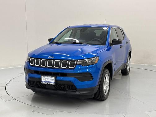 Laser Blue Pearlcoat 2022 Jeep Compass Sport