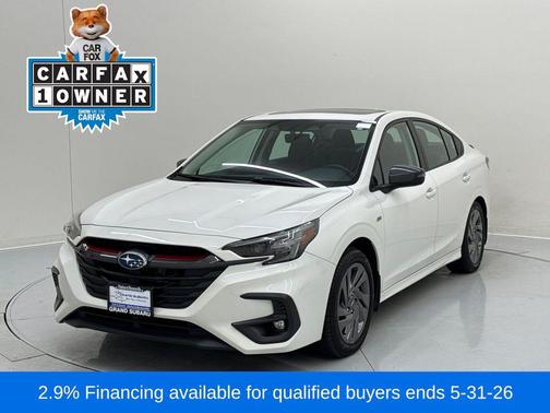 Crystal White Pearl 2025 Subaru Legacy Sport