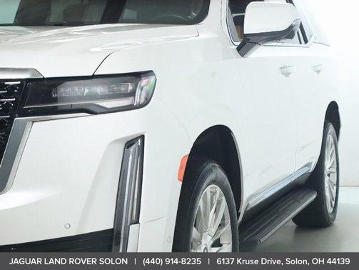Crystal White Tricoat 2022 Cadillac Escalade Premium Luxury