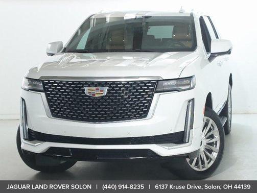 Crystal White Tricoat 2022 Cadillac Escalade Premium Luxury