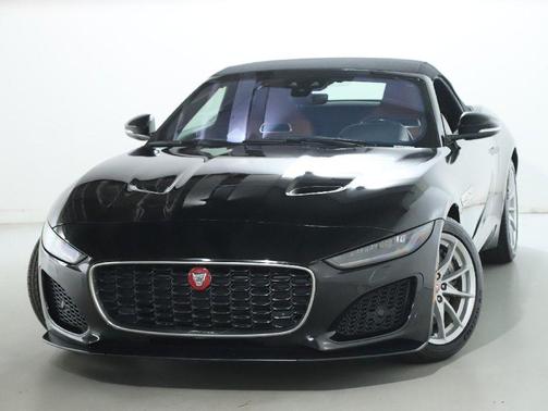Santorini Black Metallic 2021 Jaguar F-TYPE P300 RWD Automatic