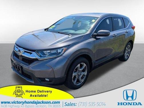 Modern Steel Metallic 2017 Honda CR-V EX-L