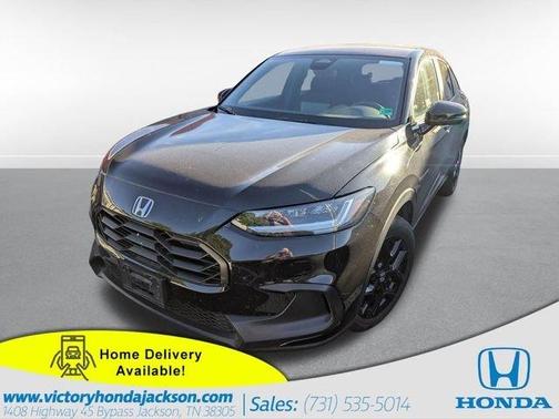 Crystal Black Pearl 2025 Honda HR-V Sport