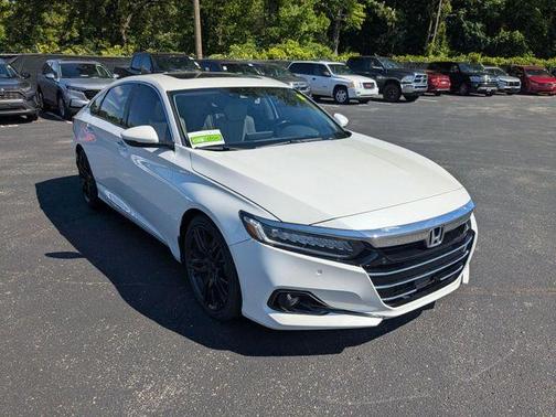 Platinum White Pearl 2021 Honda Accord Touring 2.0T