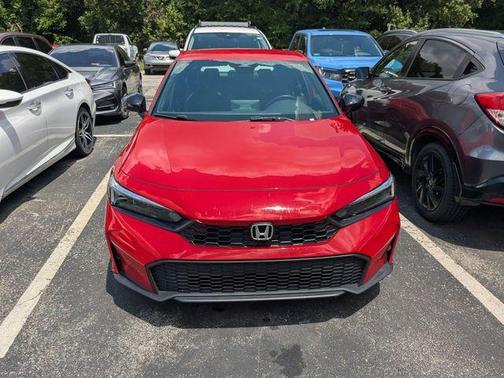 Red 2025 Honda Civic Sport