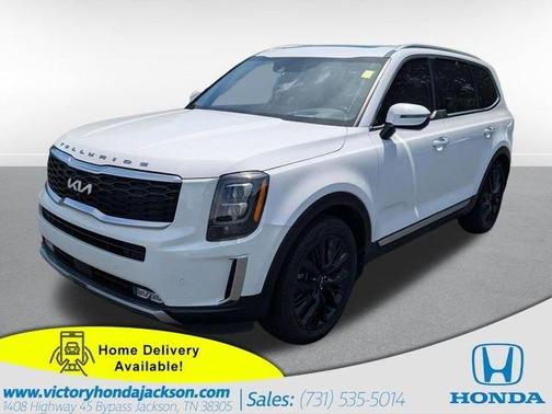Glacial White Pearl 2022 Kia Telluride SX