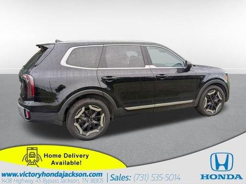 Ebony Black 2024 Kia Telluride EX