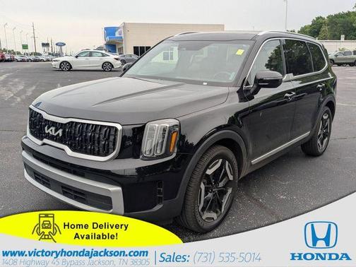 Ebony Black 2024 Kia Telluride EX