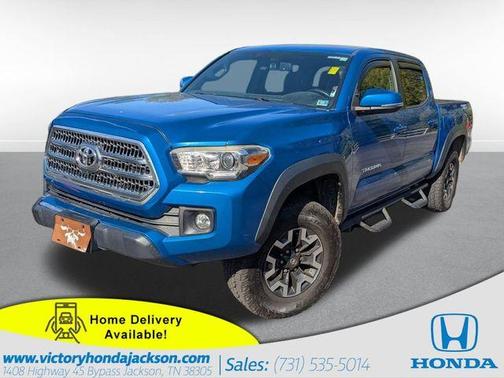 Blazing Blue Pearl 2016 Toyota Tacoma TRD Off Road