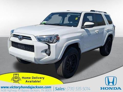 Super White 2021 Toyota 4Runner SR5