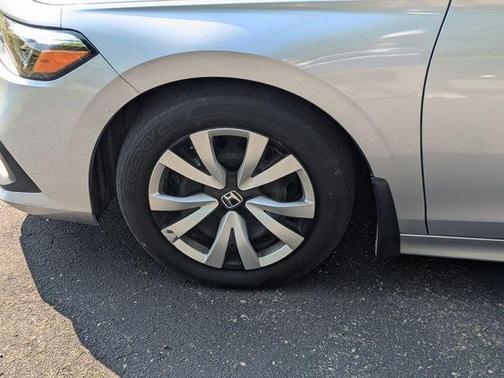 Silver 2024 Honda Civic LX