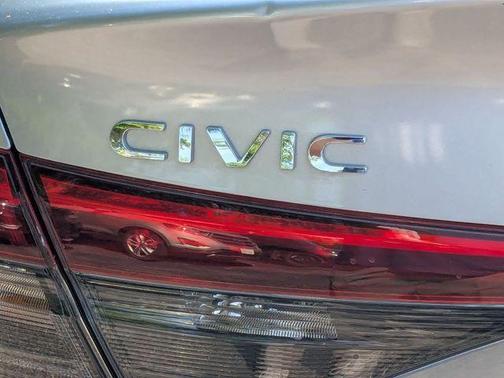 Silver 2024 Honda Civic LX