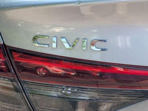 Silver 2024 Honda Civic LX