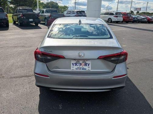 Lunar Silver Metallic 2024 Honda Civic LX