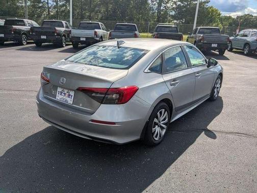 Lunar Silver Metallic 2024 Honda Civic LX