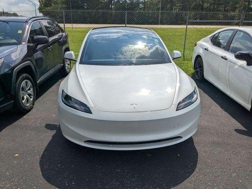Pearl White Multi 2025 Tesla Model 3 Long Range