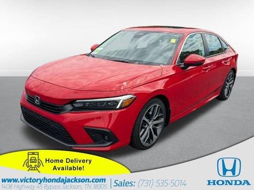 Rallye Red 2024 Honda Civic Touring