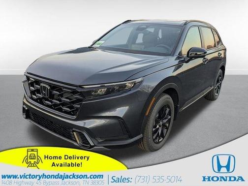 Meteorite Gray Metallic 2026 Honda CR-V Hybrid Sport