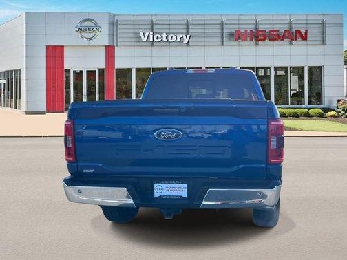 Atlas Blue Metallic 2022 Ford F-150 XLT