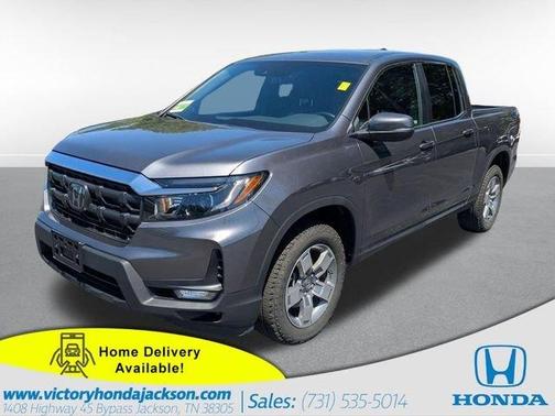 Modern Steel Metallic 2025 Honda Ridgeline RTL