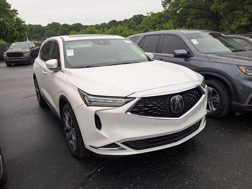 Platinum White Pearl 2023 Acura MDX Technology