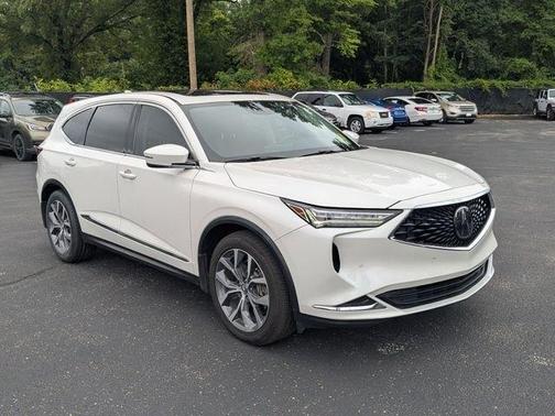 Platinum White Pearl 2023 Acura MDX Technology