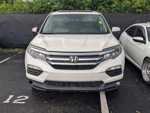 White Diamond Pearl 2016 Honda Pilot EX-L