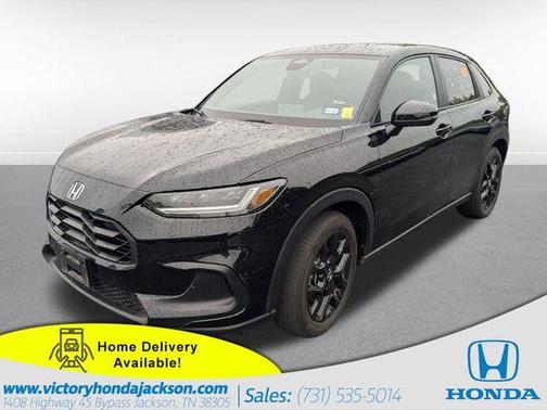 Crystal Black Pearl 2025 Honda HR-V Sport