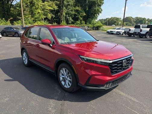 Radiant Red Metallic 2025 Honda CR-V EX