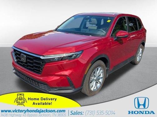Radiant Red Metallic 2025 Honda CR-V EX