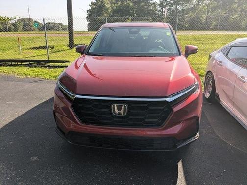 Radiant Red Metallic 2025 Honda CR-V EX