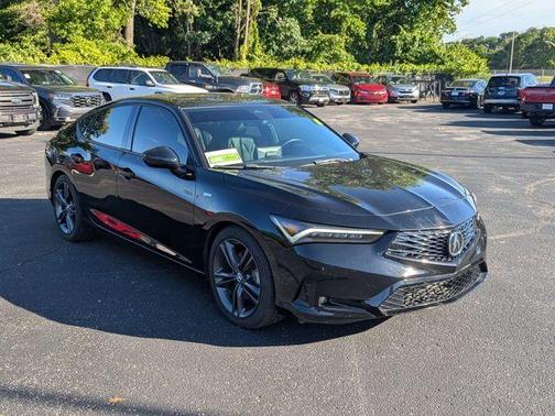 Majestic Black Pearl 2024 Acura Integra A-Spec
