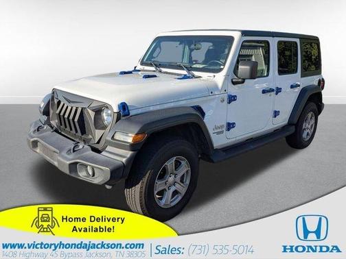 Bright White Clearcoat 2019 Jeep Wrangler Unlimited Sport