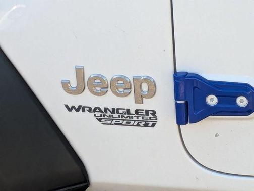 Bright White Clearcoat 2019 Jeep Wrangler Unlimited Sport