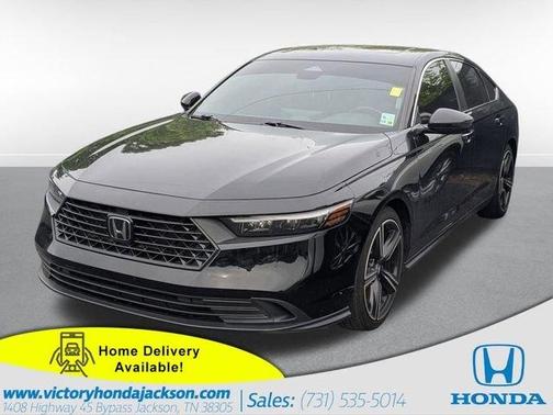 Crystal Black Pearl 2024 Honda Accord Hybrid Sport