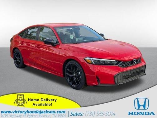 Rallye Red 2026 Honda Civic Sport