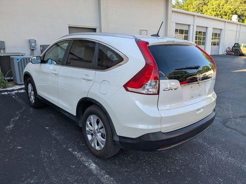 White Diamond Pearl 2013 Honda CR-V EX-L