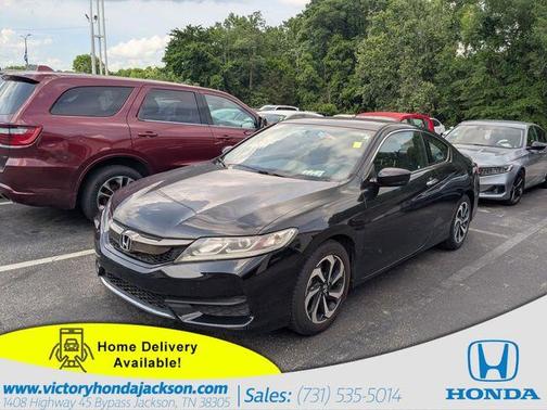 Black 2017 Honda Accord LX-S
