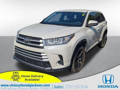 Blizzard Pearl 2019 Toyota Highlander LE
