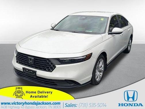 Platinum White Pearl 2025 Honda Accord LX