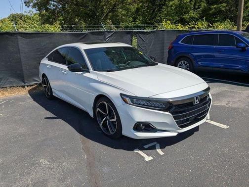 Platinum White Pearl 2022 Honda Accord Sport 2.0T