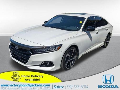 Platinum White Pearl 2022 Honda Accord Sport 2.0T