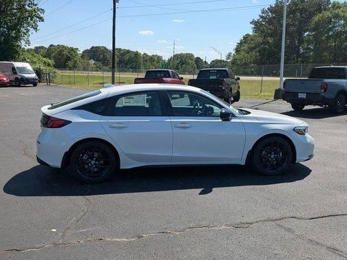 Platinum White Pearl 2026 Honda Civic Hybrid Sport
